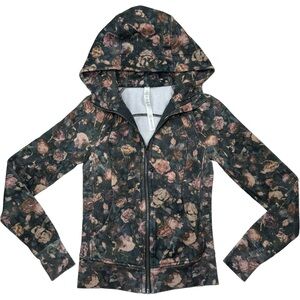 Lululemon Scuba Hoodie *Light Cotton Fleece Frosted Rose Multi W4AWOS‎ Size 2